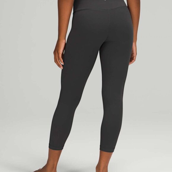 BNWT Lululemon Align High-Rise Crop 23" Graphite Grey, size 4 - Picture 2 of 5
